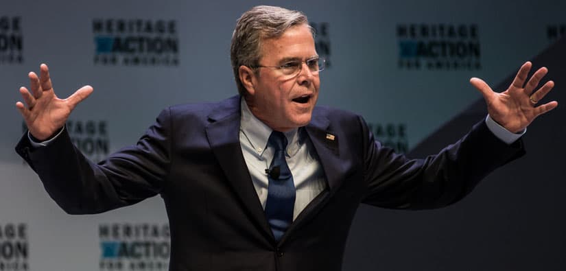 Bush cae al tercer lugar en Florida