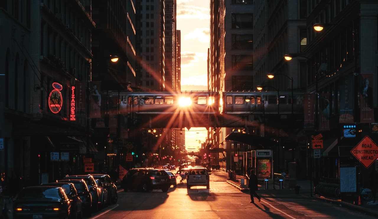 No te pierdas de la linda vista del ‘Chicagohenge’ este lunes por la tarde