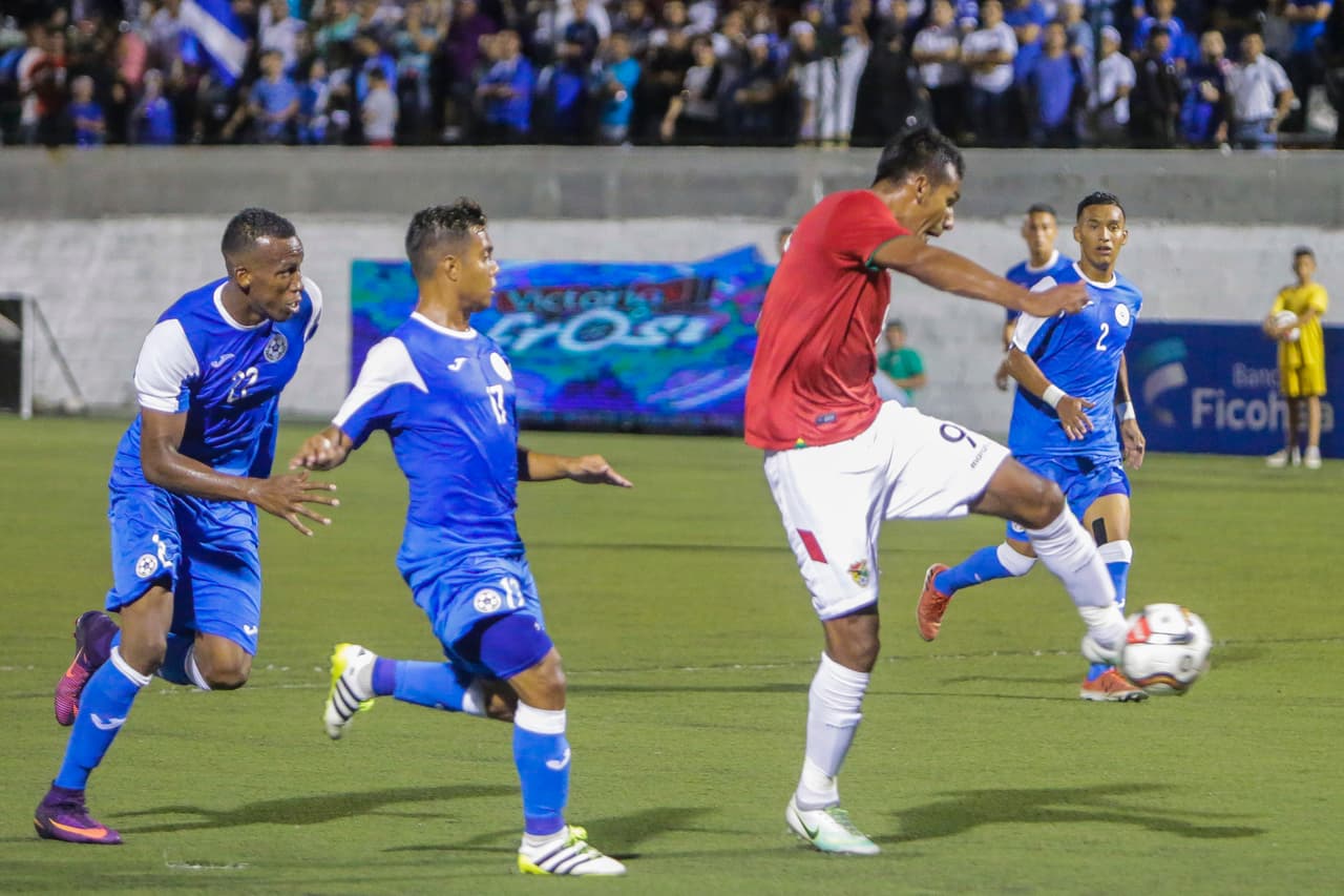 Bolivia venció a Nicaragua 1-0 en el primero de dos amistosos en su camino hacia la Copa Oro