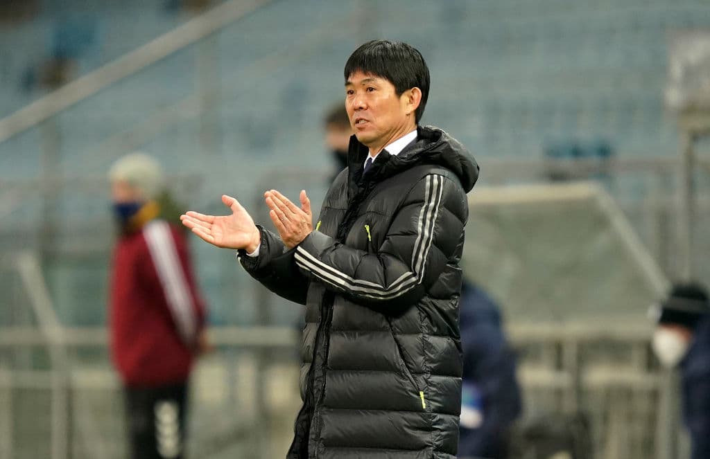 Moriyasu, DT de Japón: “Con México será un partido duro que nos ayudará a elevar el nivel”