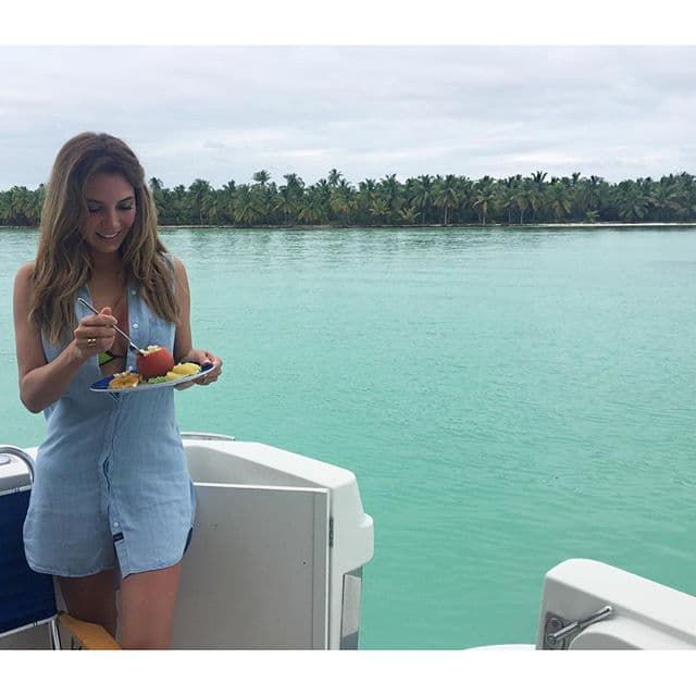 De nuevo Elizabeth acompañó a William en su nuevo proyecto, el cual está realizando en República Dominicana.