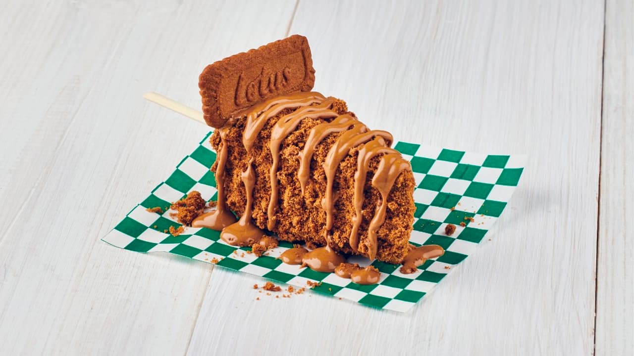 <b>Biscoff Delight </b>de Stephem El Gidi: Un delicioso pastel de queso al estilo neoyorquino con chocolate belga y galletas. 
<b>Ideal para los amantes del dulce</b>.