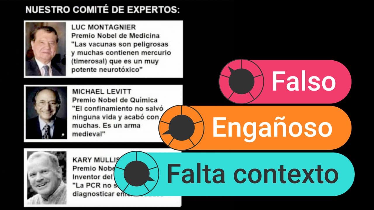 Las personas de la imagen sí son científicos, pero cuidado con la manipulación de las frases que les atribuyen