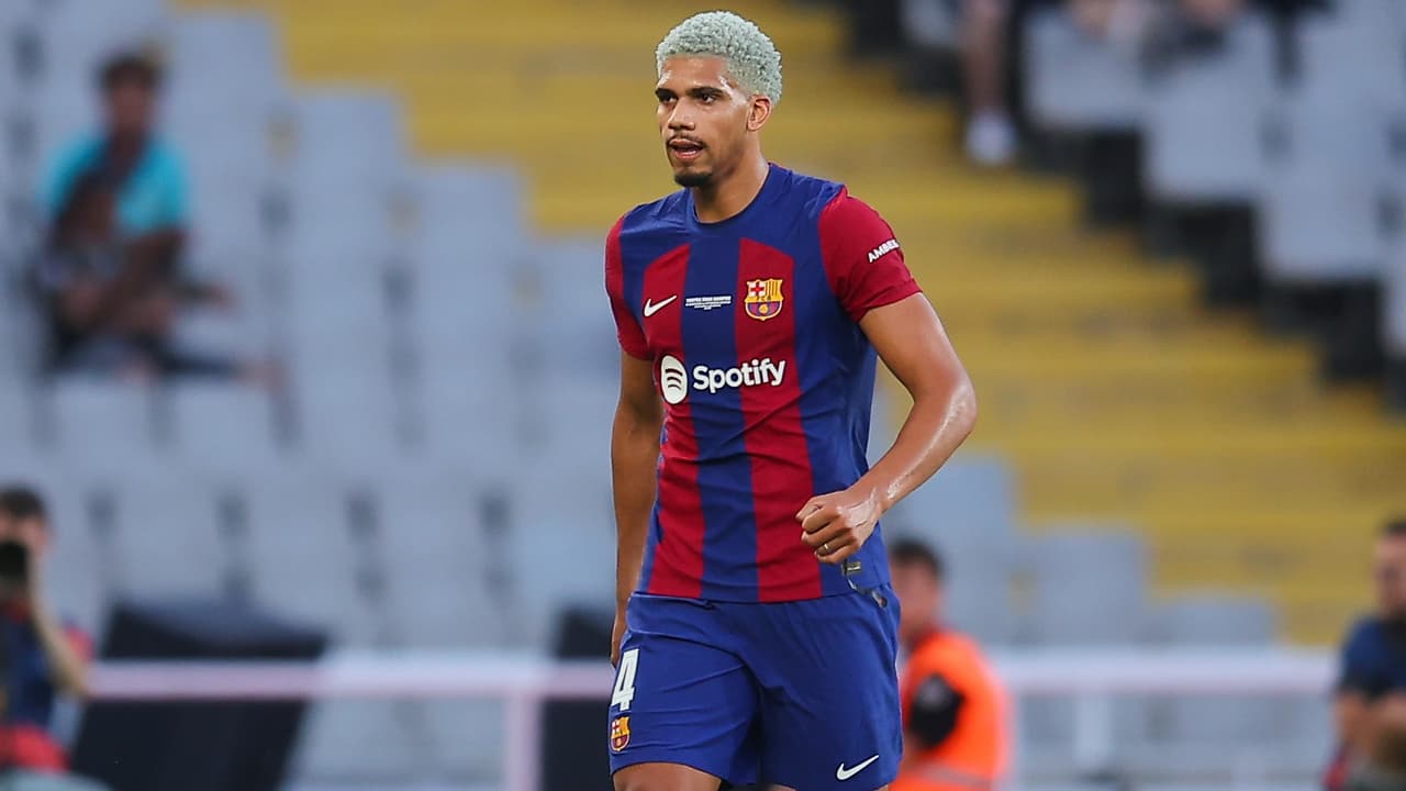 Ronald Araújo cerca de volver con Barcelona para inicio de Champions League