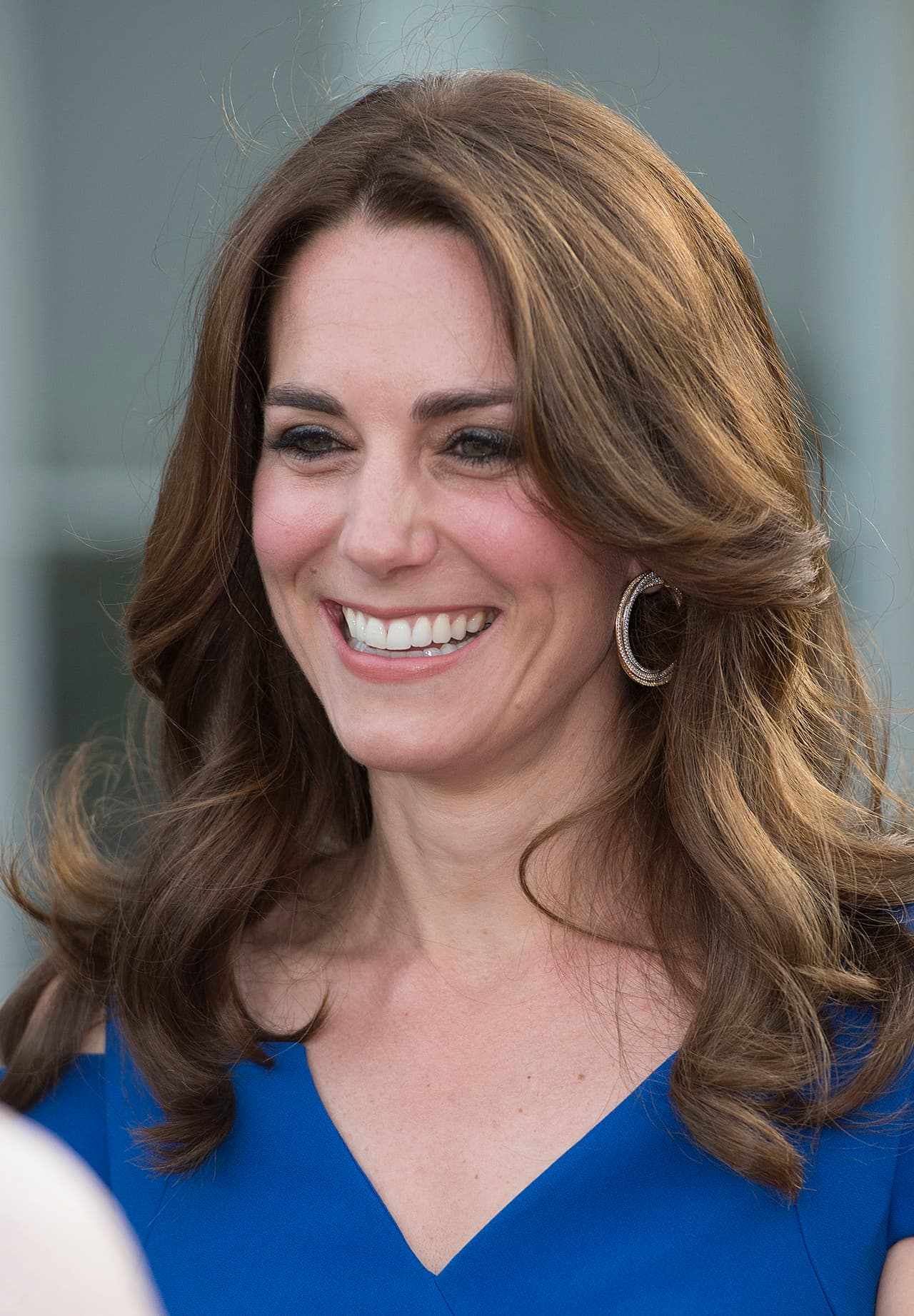 La Duquesa con su encantadora sonrisa.