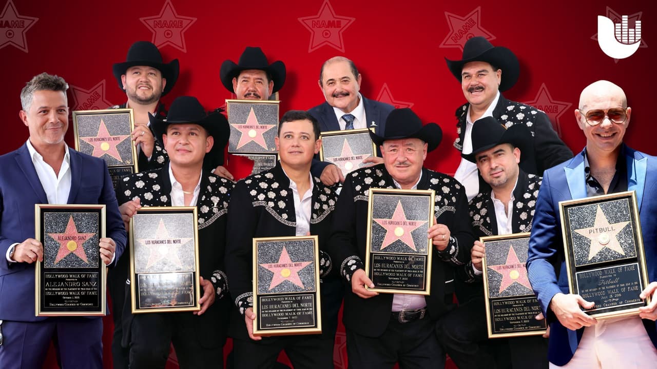 📸Los Huracanes del Norte ya tienen su estrella en el paseo de la fama de Hollywood