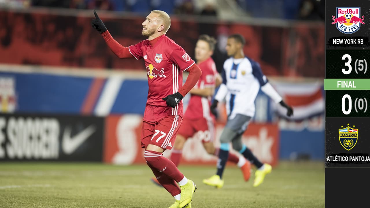New York Red Bulls arrolló al Atlético Pantoja y enfrentará al Santos Laguna en cuartos de final