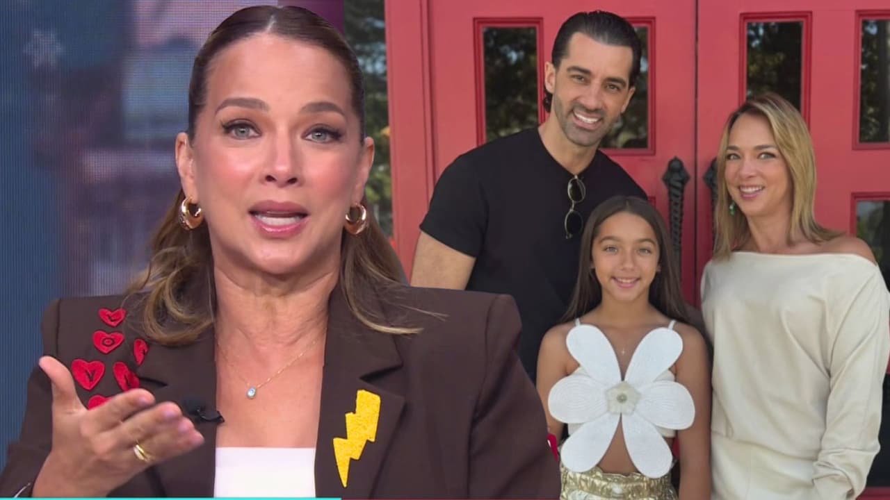 Alaïa presume tener juntos a sus padres y Adamari López dijo cómo logró eso con su ex