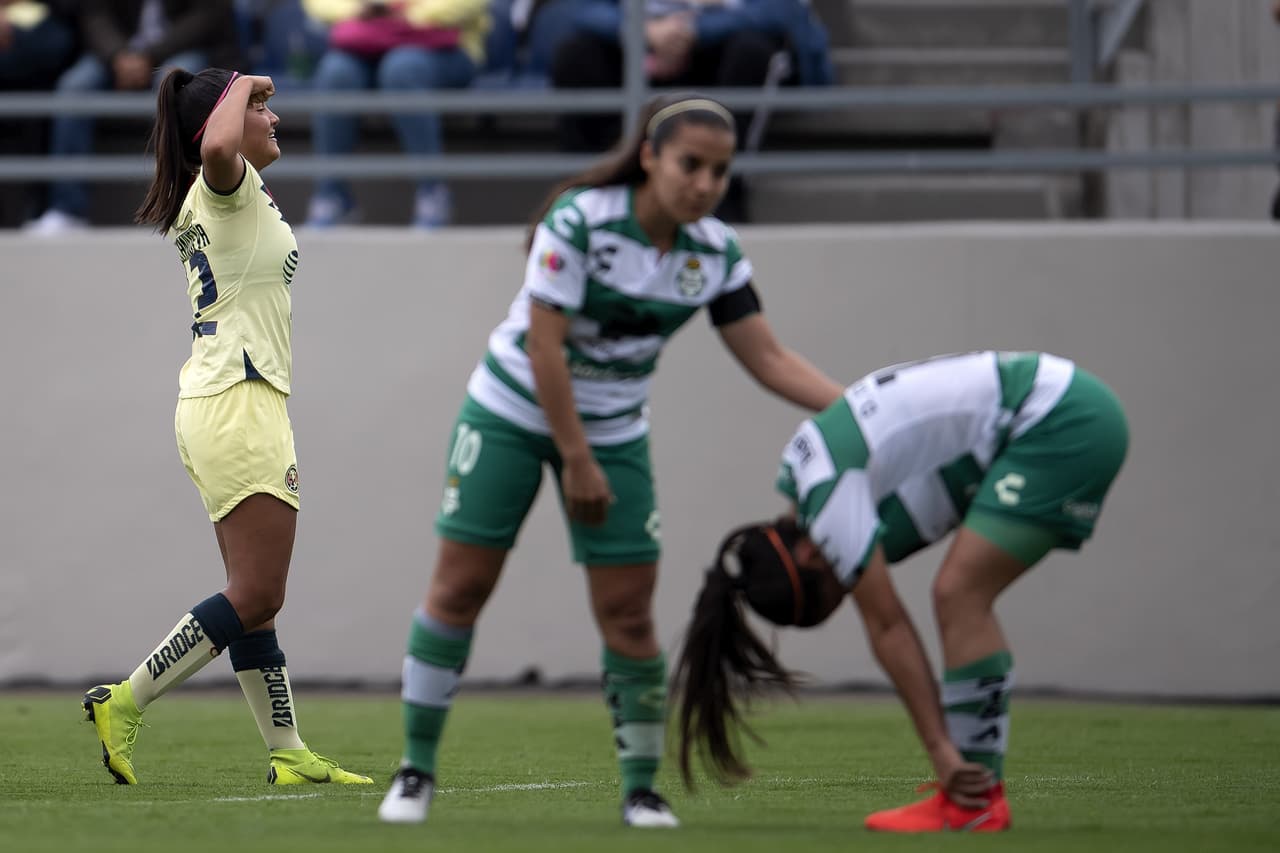 ¡Partidazo en Coapa! Duelo de poder a poder entre el América y las Guerreras del Santos Femenil que nos deleitó con una feria de goles.
