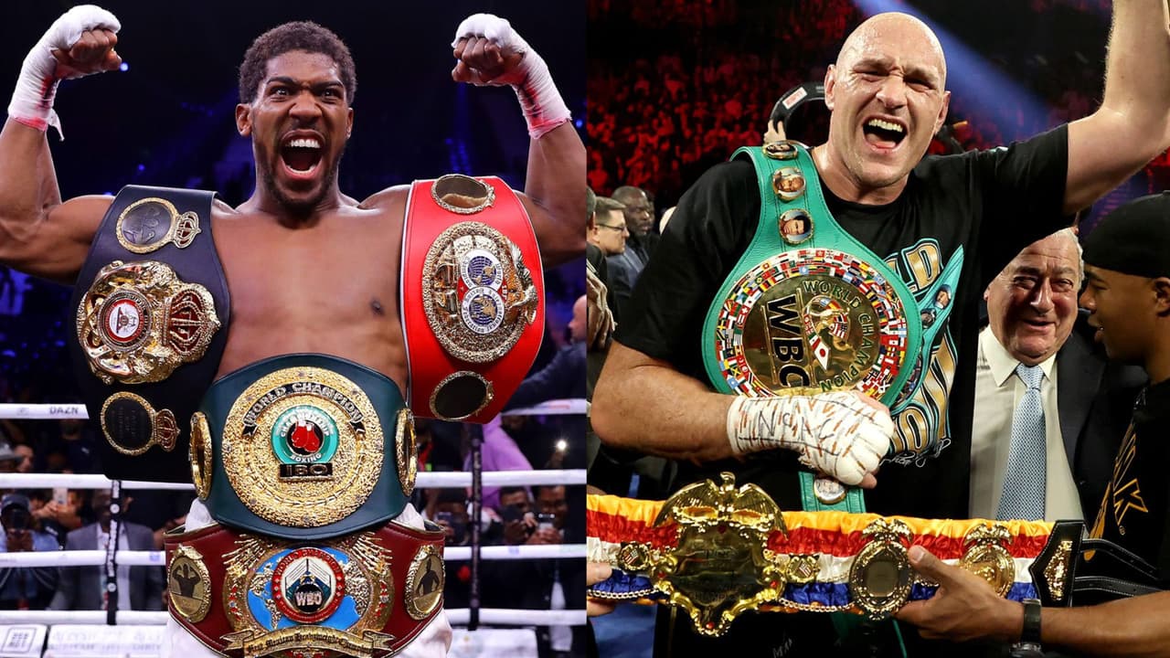 ¡Boom! Pactan Joshua vs. Fury para unificar títulos
