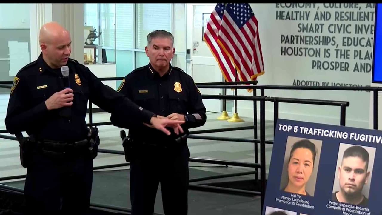 Autoridades de Houston declaran "Zona libre de trata de personas" y presentan campaña preventiva
