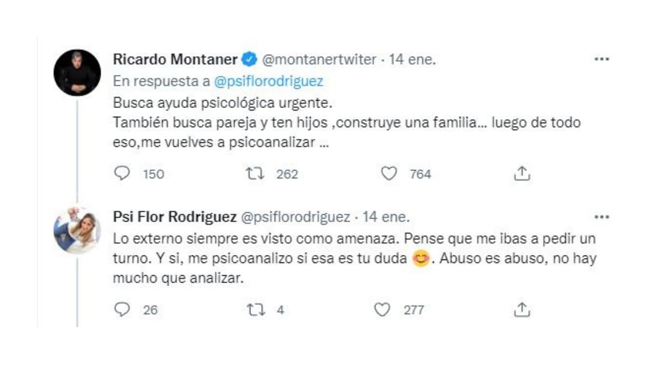 Ricardo Montaner respuesta de Twitter