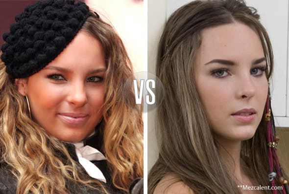 Chiquita, pero bien operada. Belinda es una de las famosas cuya belleza se ha puesto en duda, pues es notorio que esa carita de ángel fue hecha por un experto.