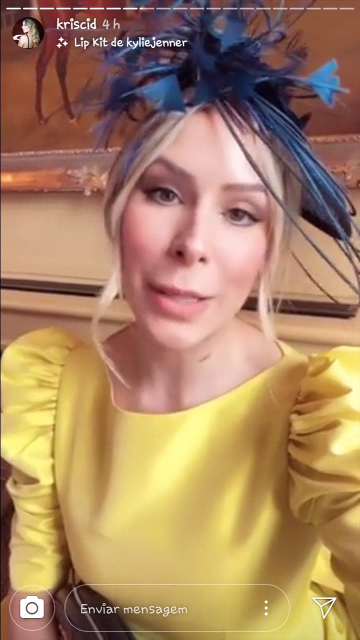 Además de compartir imágenes del Royal Ascot 2019, Kristal publicó un clip en el que agradeció mensajes y muestras de cariño ante la muerte de 'Santusita'.