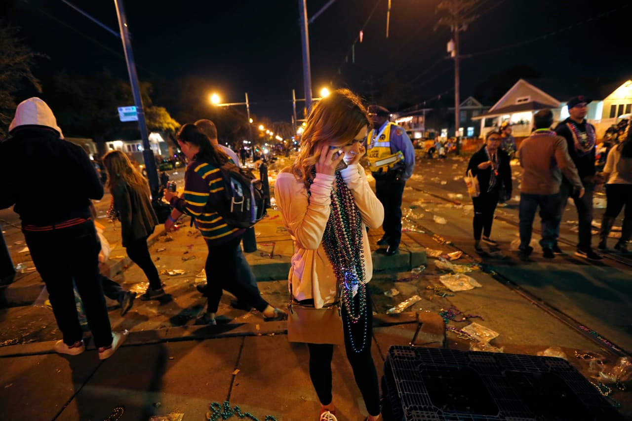 La intersección entre las avenidas Orleans y Carollton donde se produjo el atropellamiento masivo.