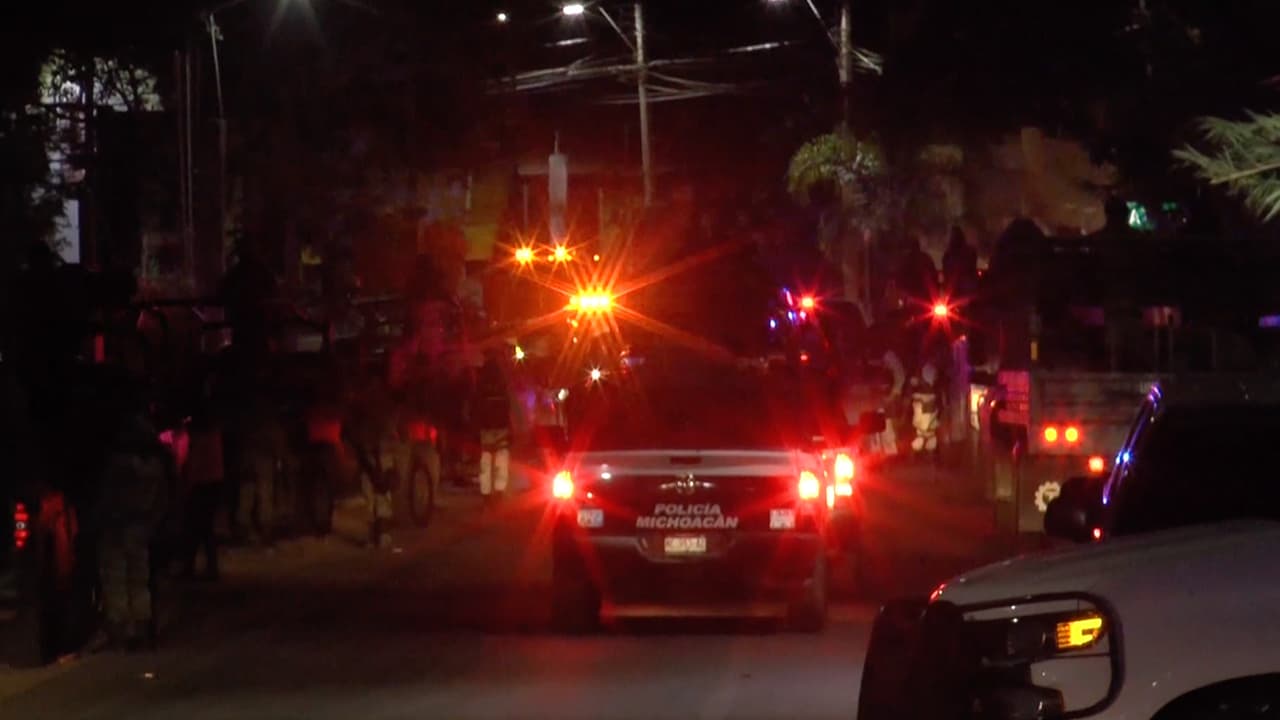 La balacera se reportó cerca de las 11 p.m. del domingo. Desde ese momento, 
<b>una gran cantidad de patrullas y policías llegaron a la zona.</b>