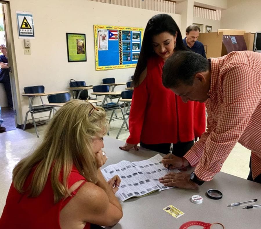 Asi han votado los candidatos políticos