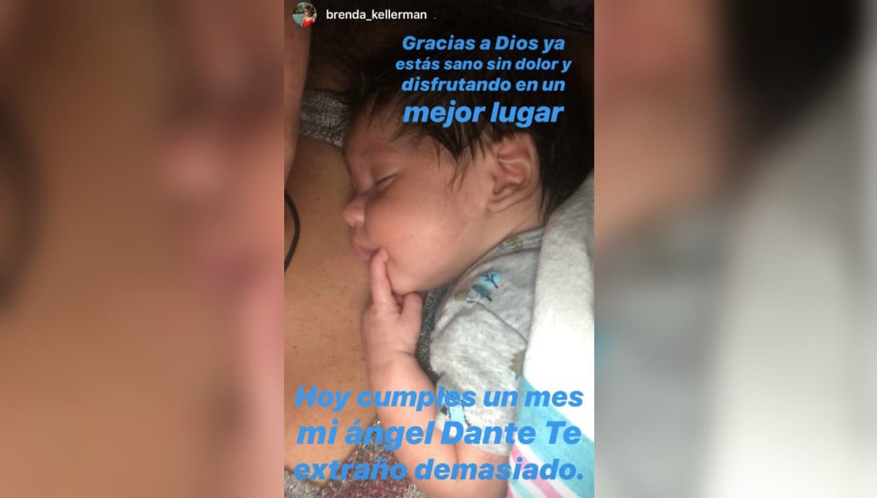 Después de 4 meses de altas y bajas, 
<b>Dante murió a causa de un cuadro de meningitis</b> que le ocasionó otros problemas de salud, como una hidrocefalia, un derrame cerebral y neumonía. 
<br>