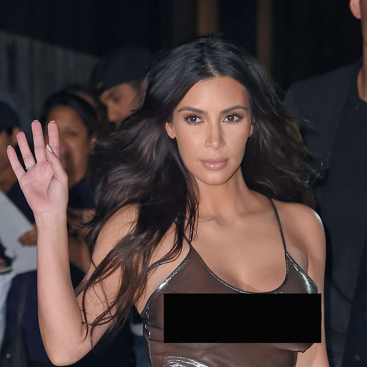 Kim se encuentra en Nueva York, lista para disfrutar de la Semana de la Moda.