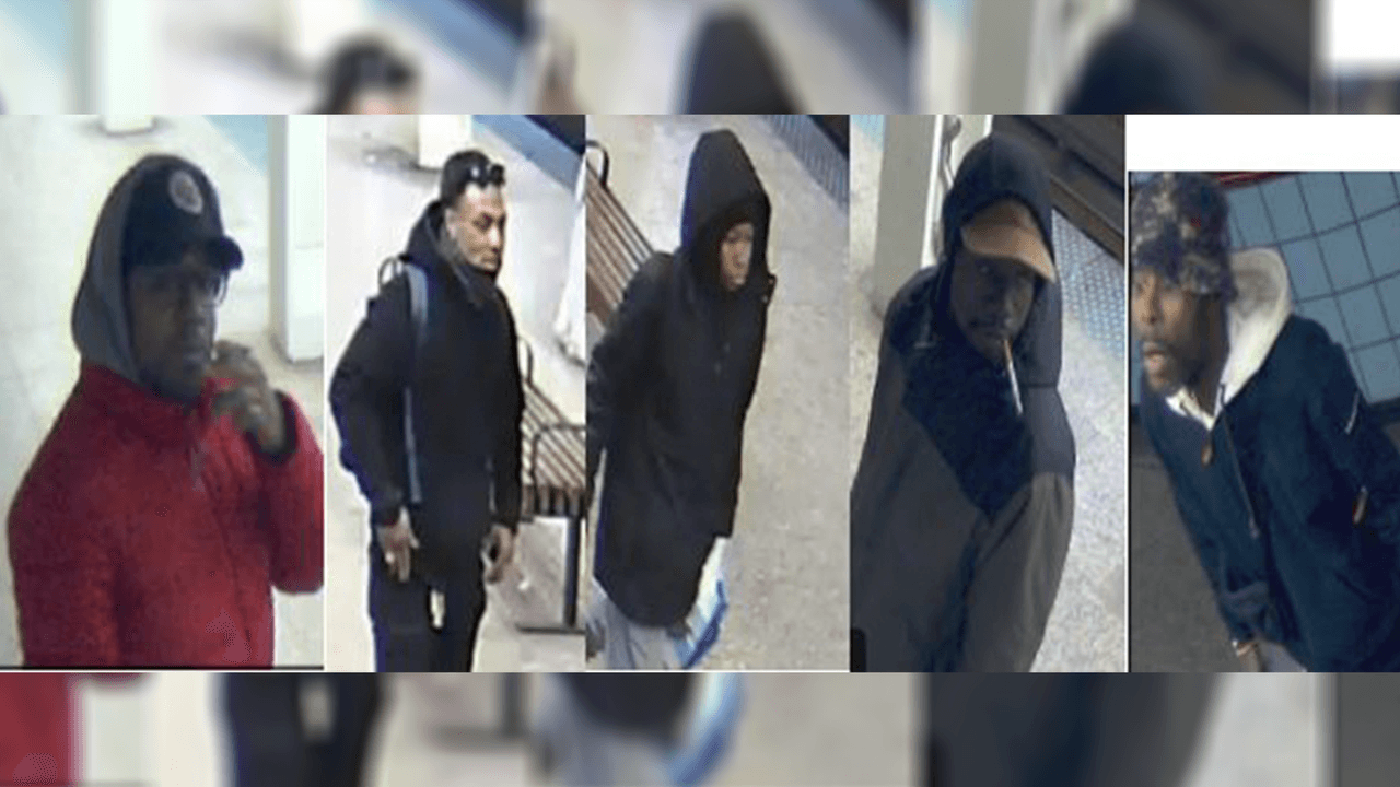 5 sospechosos del robo en el CTA