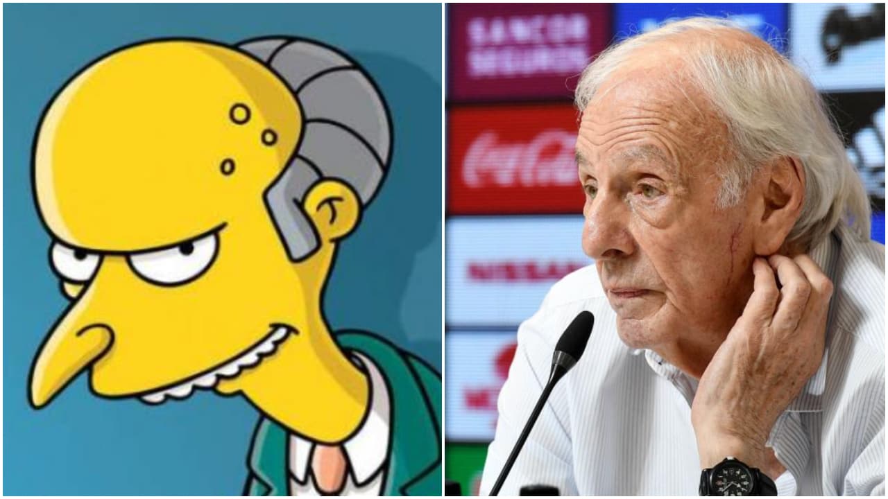<b>César Luis Menotti y Sr. Burns</b>
<br>El exfutbolista y exentrenador de fútbol argentino, tiene parecido con el Sr. Burns, personaje de la serie de televisión 'Los Simpson'.