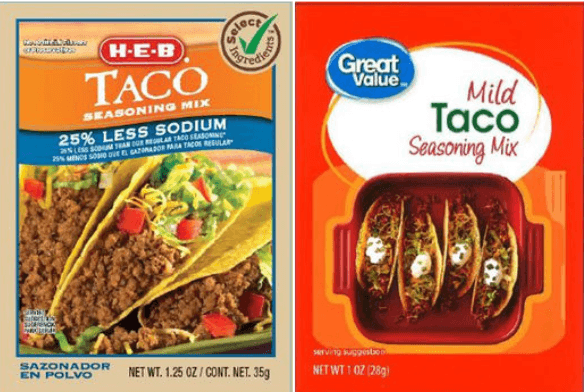 Retiran de Walmart condimentos de taco por posible contaminación con salmonela