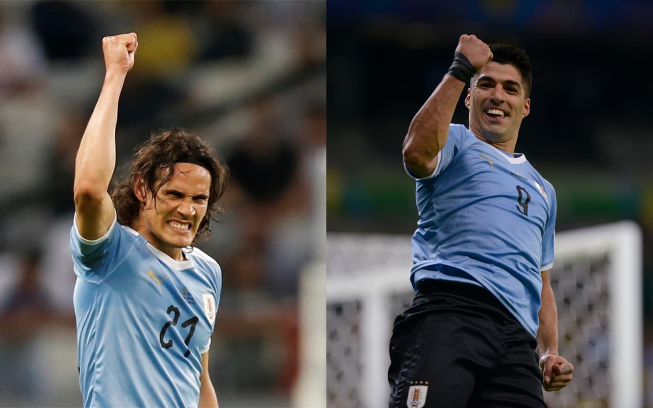Los dos futbolistas de mayor renombre en la alineación titular de Uruguay, Edinson Cavani y Luis Suárez, brillaron intensamente en la holgada victoria del debut de la Celeste en la Copa América Brasil 2019.