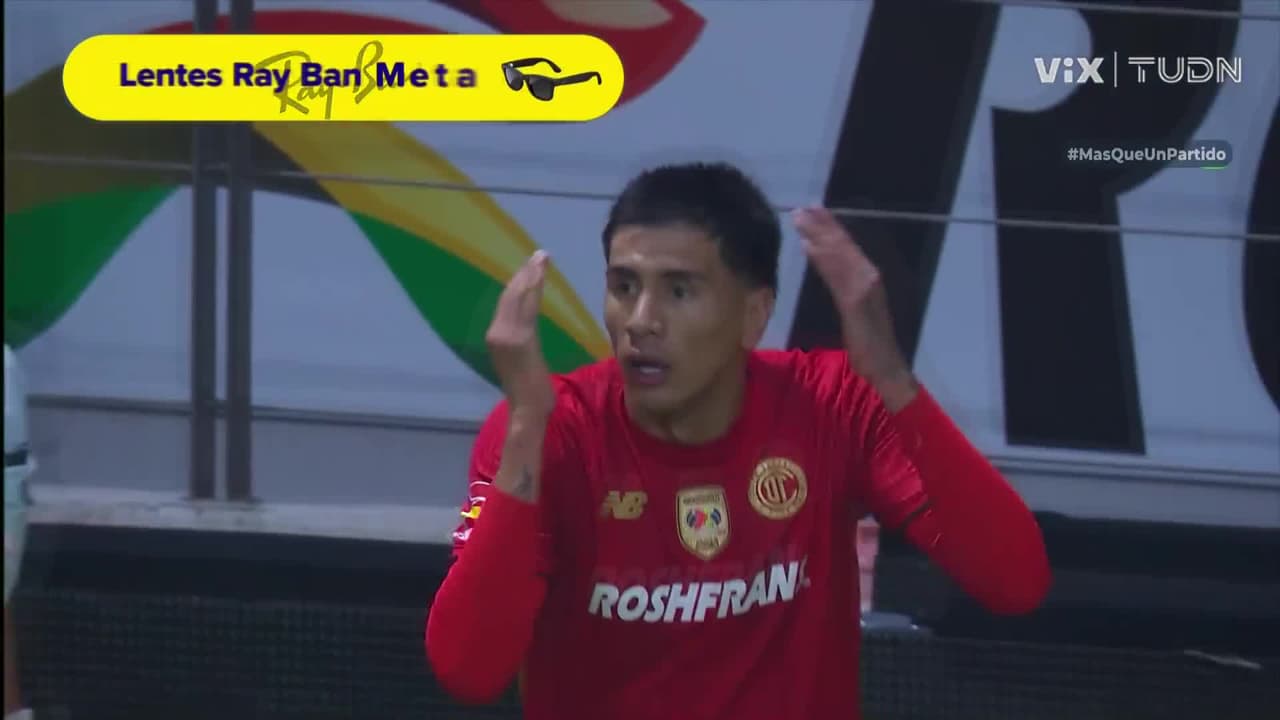 ¡Gol que no cuenta! Toluca lo había empatado pero había fuera de juego