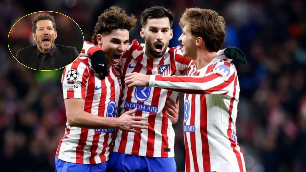 Diego Simeone celebra regreso del Atlético a semifinales de Champions