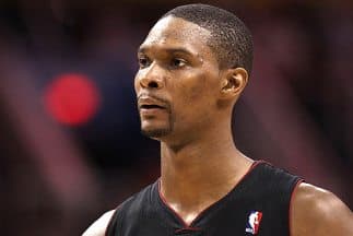Hospitalizan a Chris Bosh por posible tromboembolismo pulmonar
