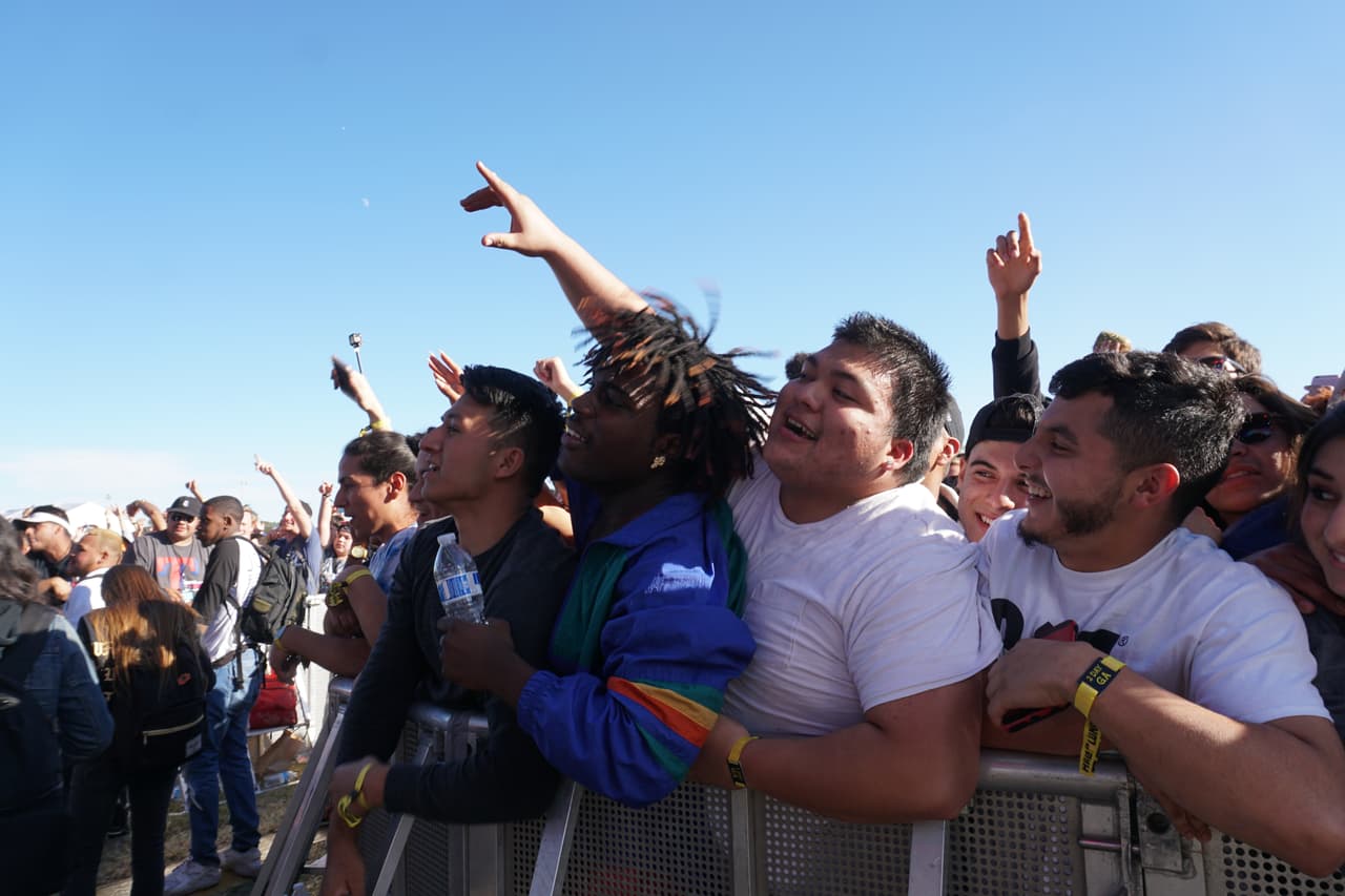 Massive crowds gathered to watch a variety of hip hop groups, from Bamsworth Belli to Wiz Khalifa. These are just a few of our favorite crowd photos.