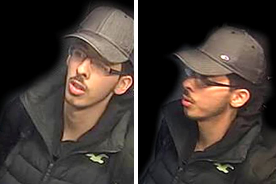 Policía comparte fotos del atacante suicida de Manchester capturadas la noche del atentado