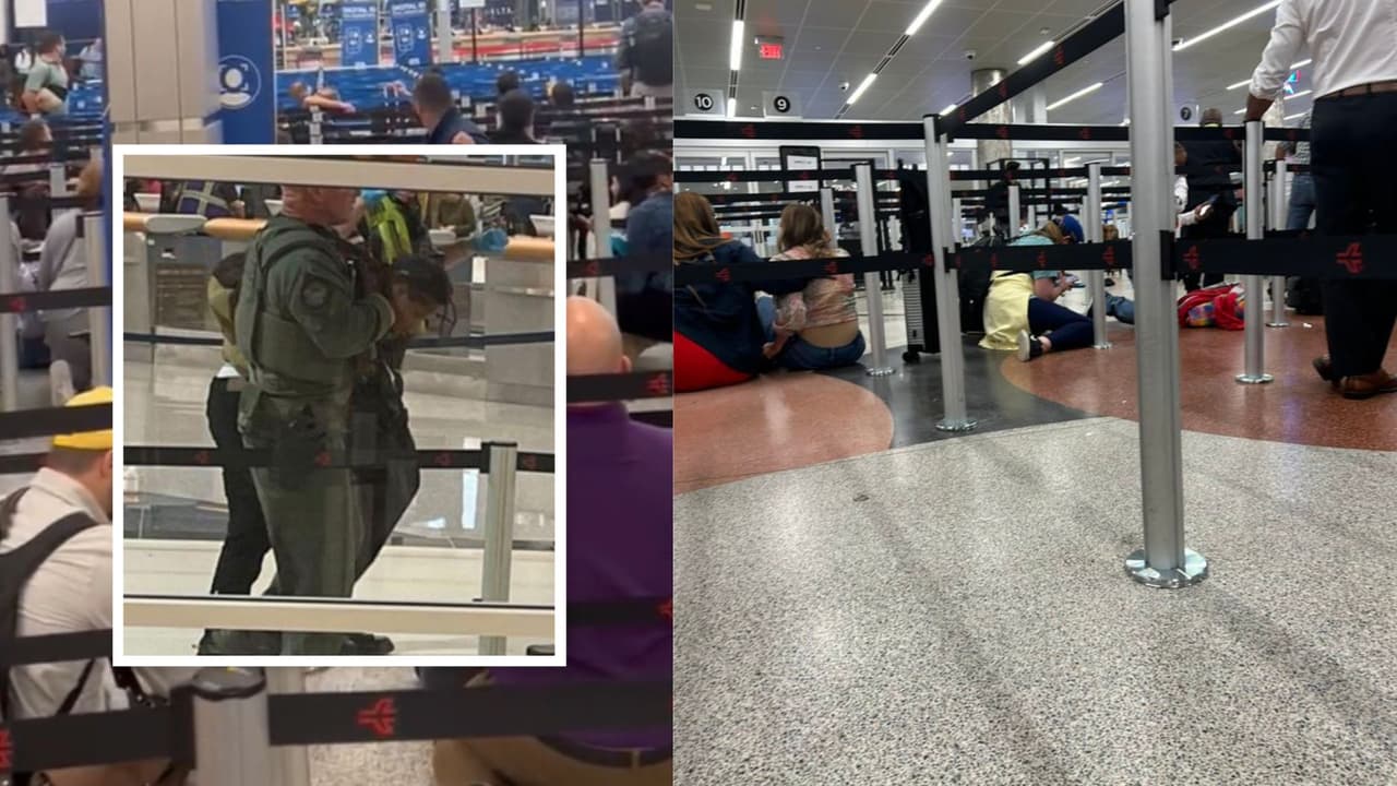 Tres personas apuñaladas en el Aeropuerto Internacional Hartsfield-Jackson; una mujer fue detenida