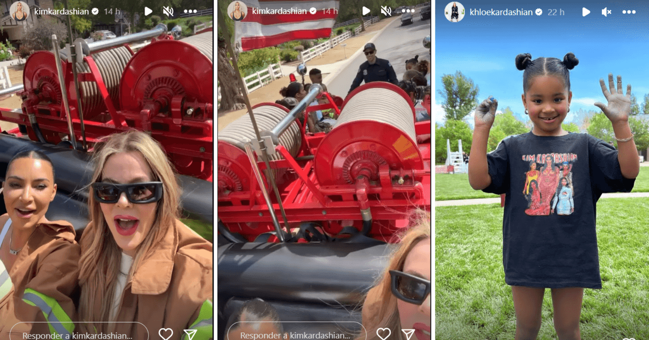 Así fue la fiesta de cumpleaños de Psalm, el hijo menor de Kim Kardashian