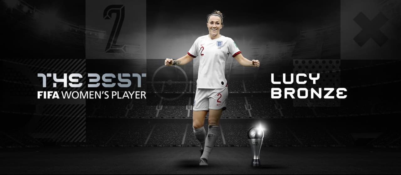 Lucy Bronze fue nombrada la jugadora del año de FIFA 2020.