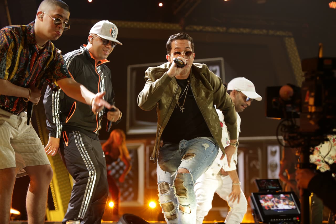 Ozuna, Wisin, De la Guetto, Bad Bunny y Arcángel llegaron a Miami, Florida para plasmar su talento.