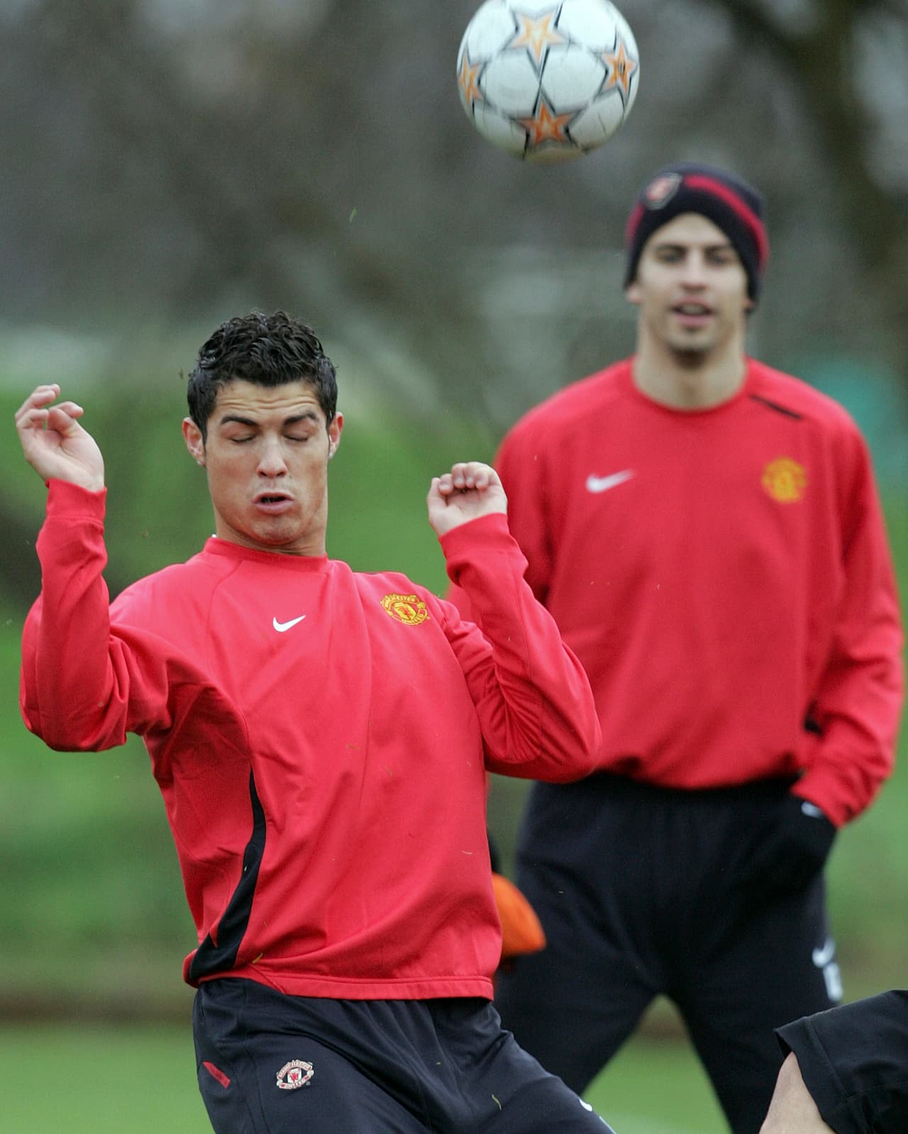 Es amigo de Cristiano Ronaldo, se conocieron cuando jugaban para el Manchester United.