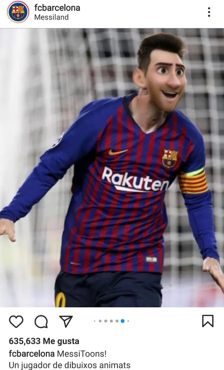 El FC Barcelona le rindió homenaje al número 10 con una serie de ilustraciones.