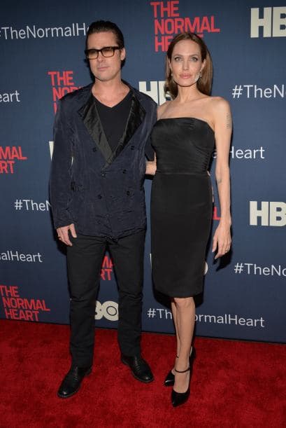 ¿Y Brad Pitt no notó la cara blanca de su pareja? Mira aquí los videos más chismosos.