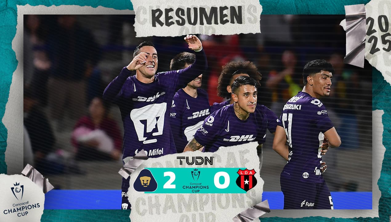 Resumen | Debut con victoria de Eraín Juárez y Pumas sobre el Alajuelense