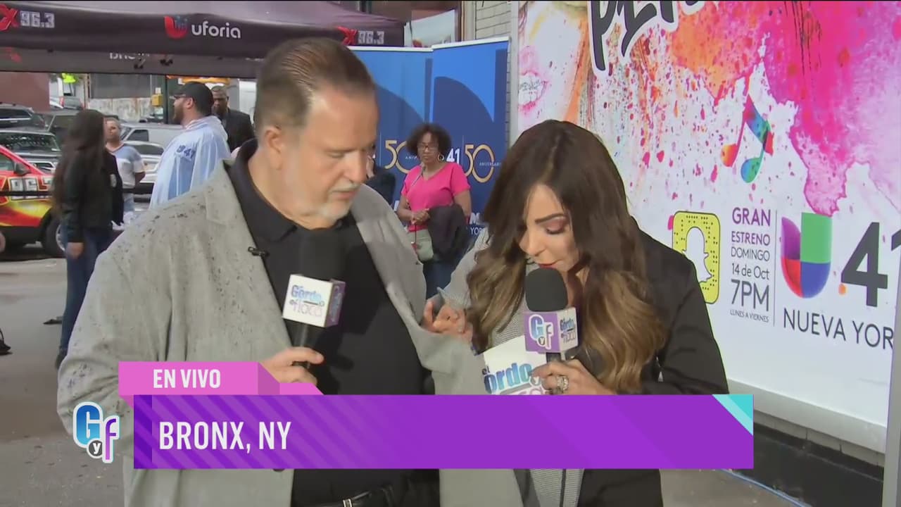 El Gordo no se quedó callado y le respondió con el humor que lo caracteriza: "Mi problema es que me vine de un color y de otro, a ti nomás te alcanzó para comprarte la mitad de un vestido y la mitad del otro, parece que no tenías suficiente tela".
<br>