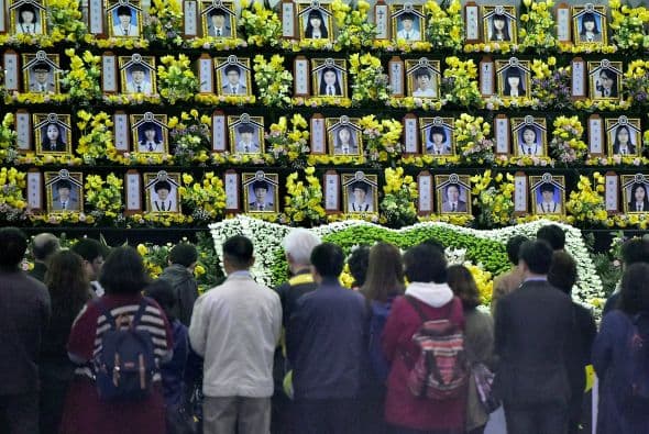 También se realizó un homenaje póstumo en el puerto de Jindo, Corea del Sur