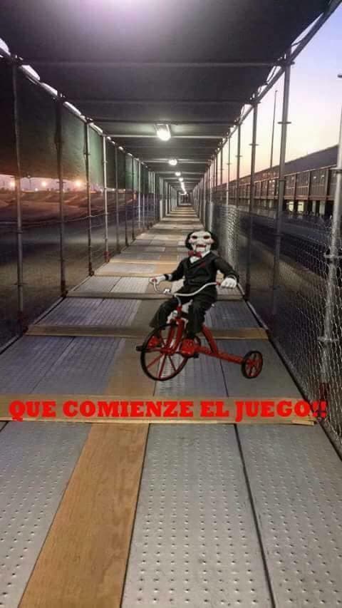 El cruce terrorífico.