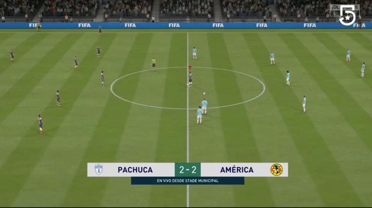 Las Águilas de Giovani dos Santos vencieron 2-4 a Pachuca y aseguran un puesto en la Fiesta Grande’ de la eLiga MX.