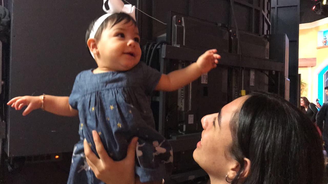 Este viernes en Despierta América le dimos la bienvenida a la pequeña Amaia.