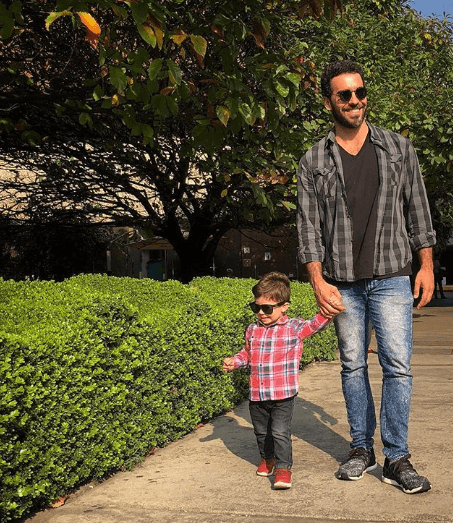 Desde entonces, Marcus Ornellas ha disfrutado cada momento junto a su pequeño hijo.