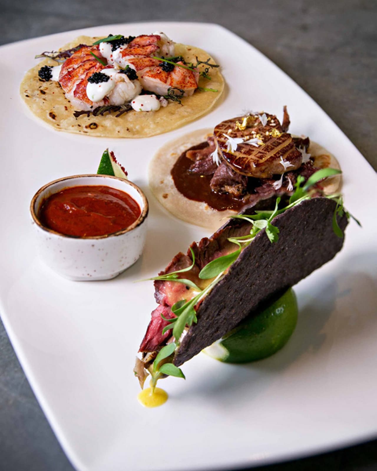 Deliciosos tacos de 100 dólares 