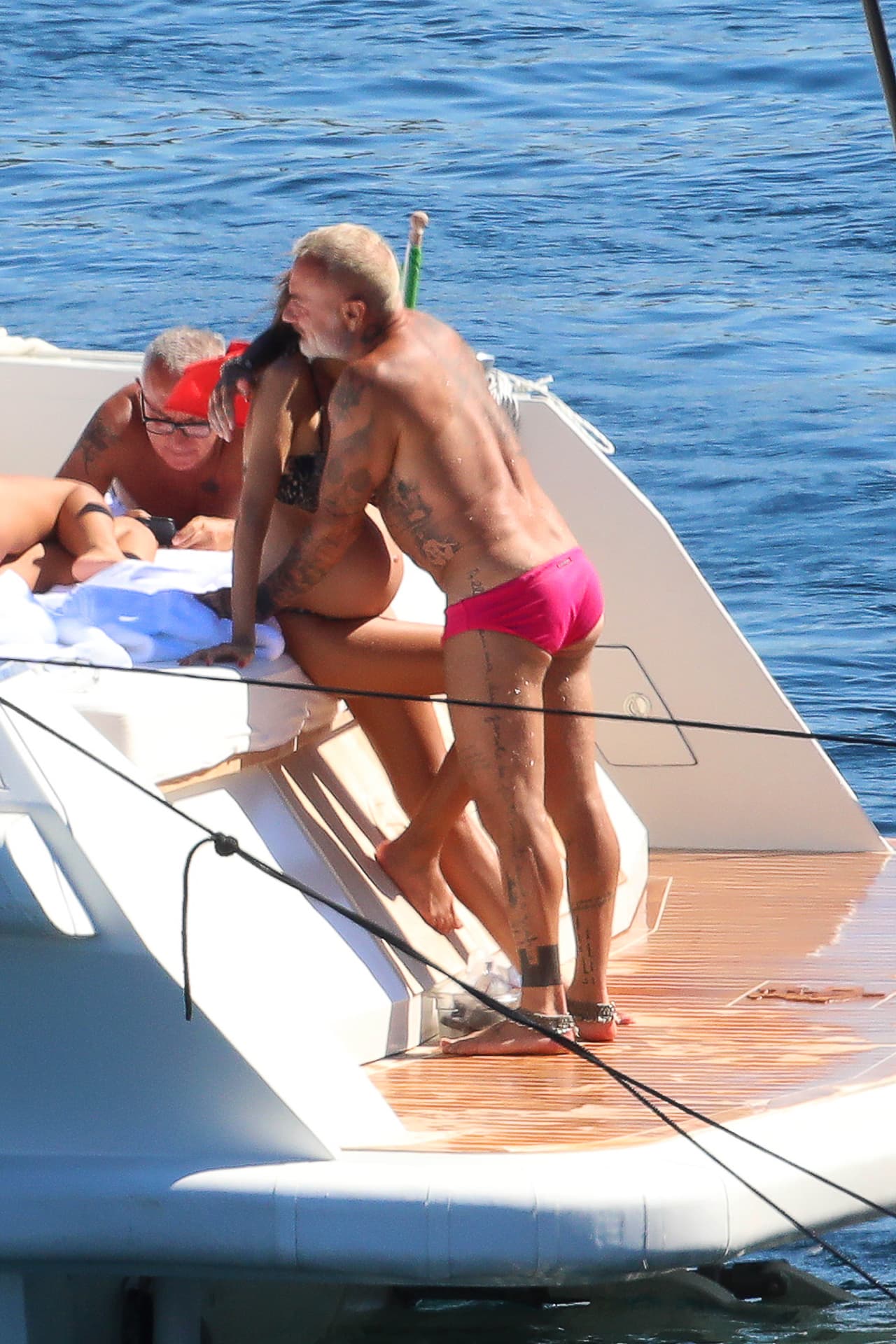 Por ahora, Sharon Fonseca y Gianluca Vacchi disfrutan al máximo la etapa en la que están. 
<br>