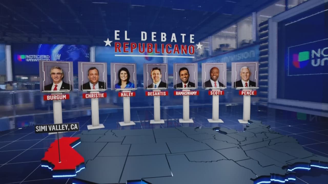 Todo listo para el segundo enfrentamiento entre los 7 candidatos a la nominación presidencial del Partido Republicano