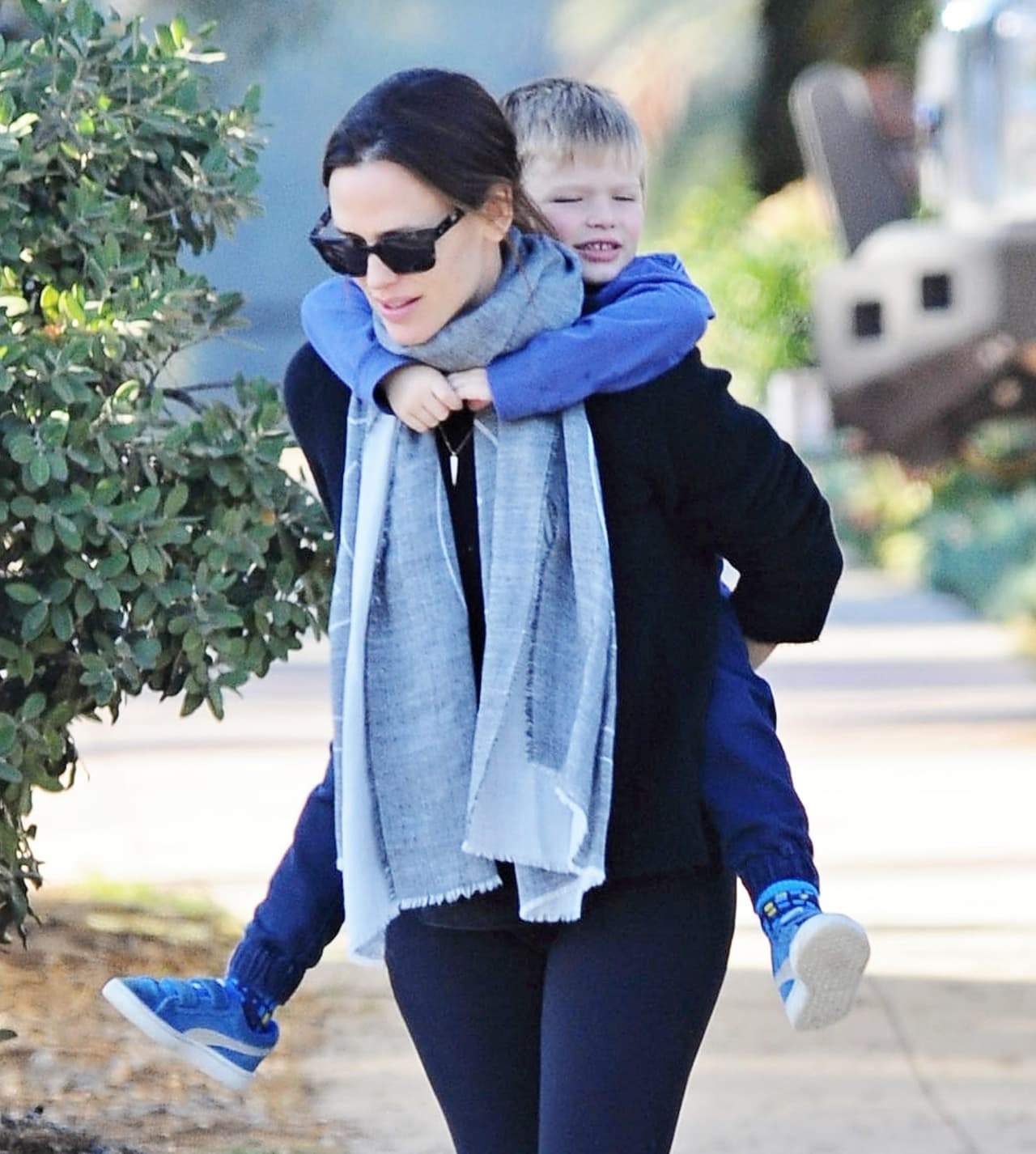 ¡Mira qué carita la de Samuel Affleck!